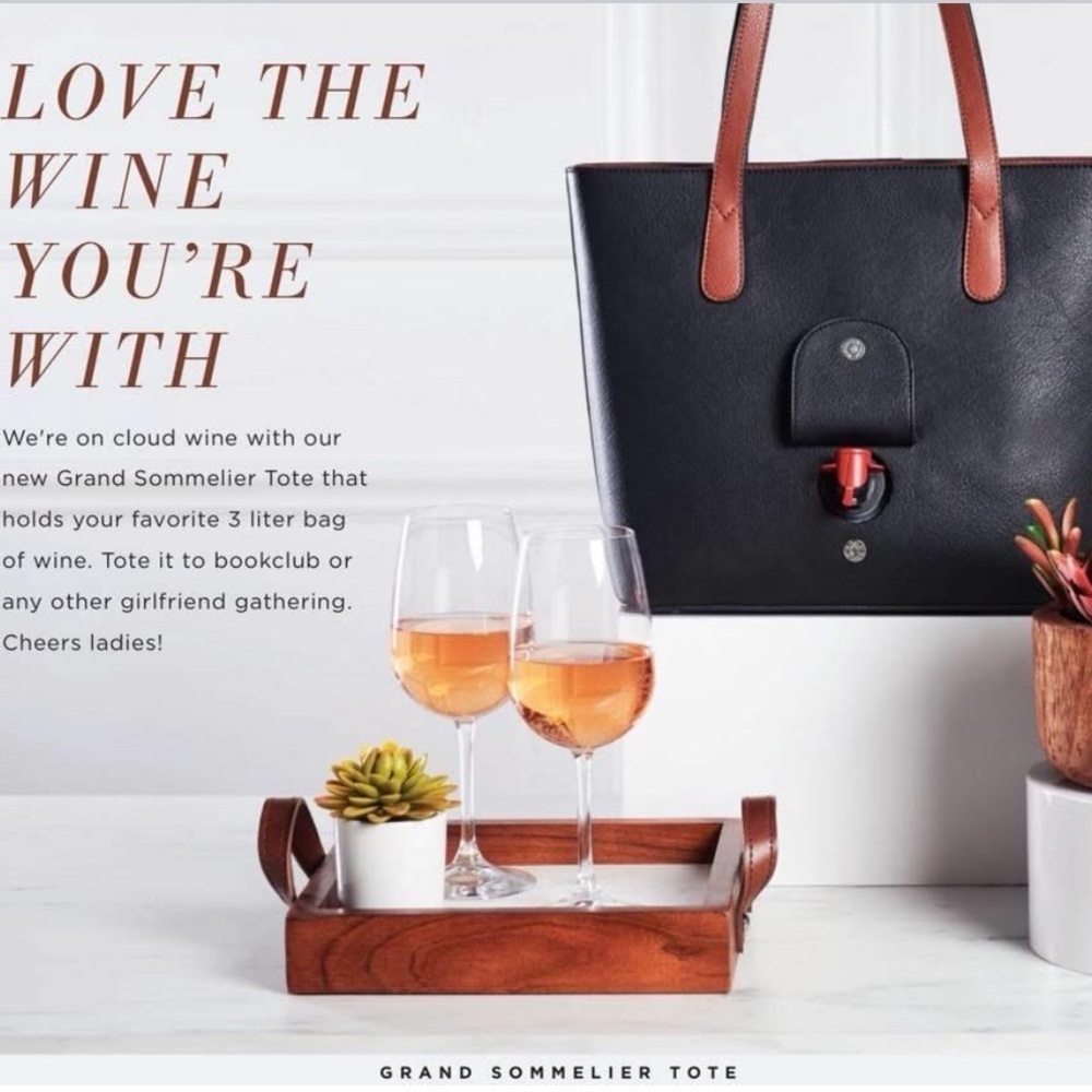 Magnolia & Vine Wine in a Bag Grand Sommelier Tote - Picture 16 of 16